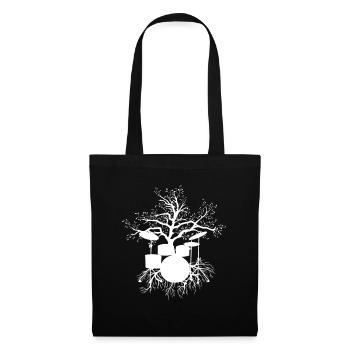 Drums - Tote Bag - black - Front