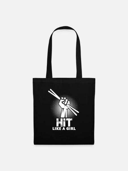 Drummer Drummer Drummer Drummer - Tote Bag - black