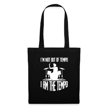 Drummer drummer drums band gift - Tote Bag - black - Front