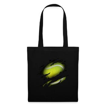 tennis - Tote Bag - black - Front