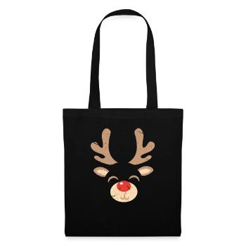 renne - Sac en tissu - noir - Devant