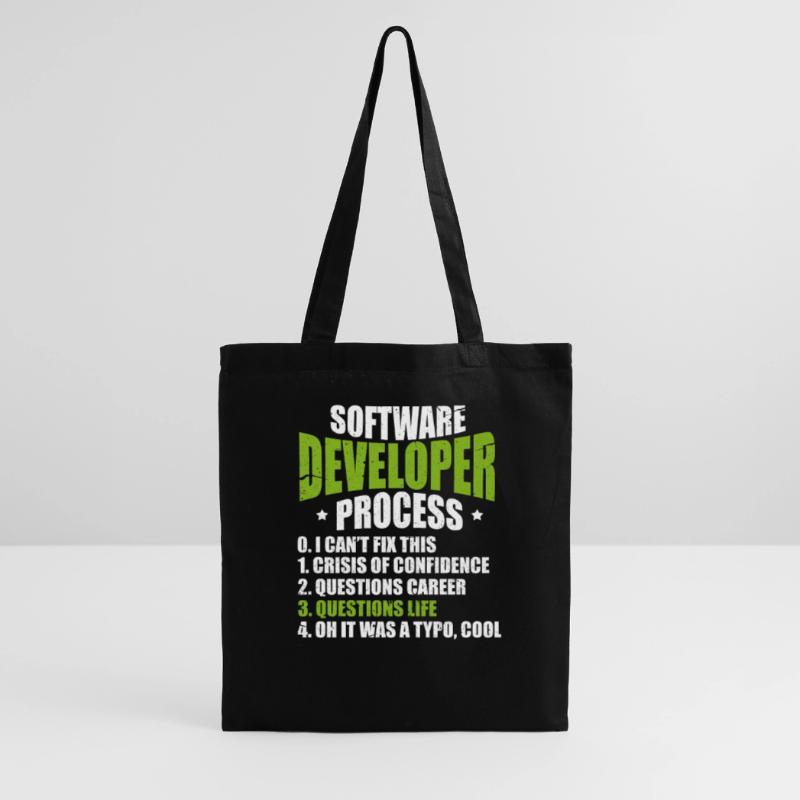 Software per programmatore programmatore Borsa di stoffa
