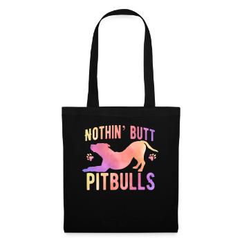 Pitbull - Nothing But Pitbulls - Tote Bag - black - Front