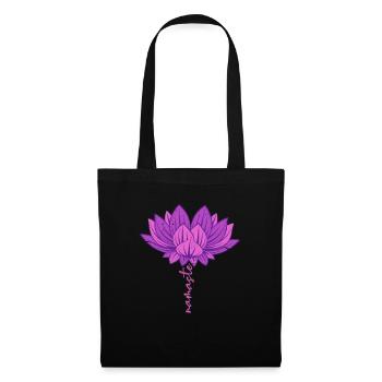 Namaste - Sac en tissu - noir - Devant