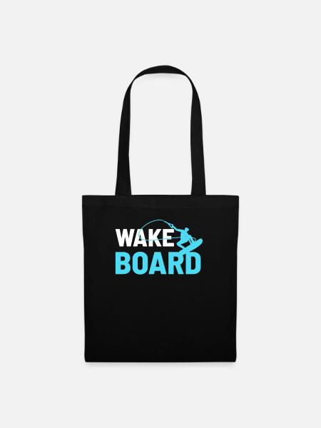 Wakeboarding - Stoffbeutel - Schwarz