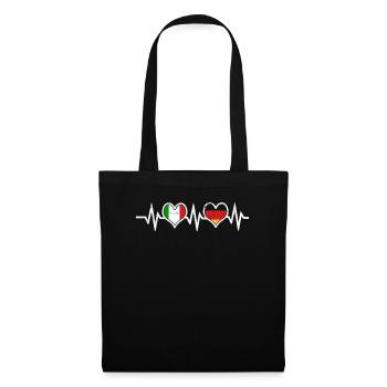 Germany Italy Italian and Italian - Tote Bag - black - Front