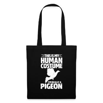 Dove bird doves Birds Dove gift - Tote Bag - black - Front