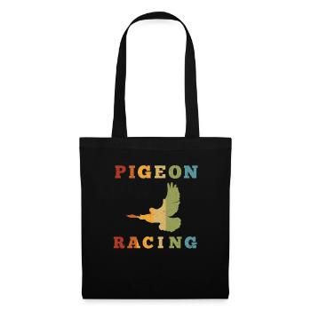 Pigeon pigeon pigeon race pigeon fancier gift - Tote Bag - black - Front