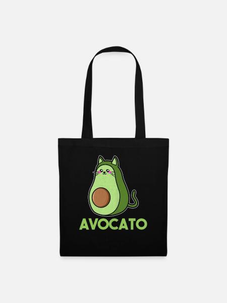 Avocado avocado lover - Tote Bag - black