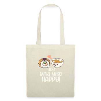 Miso soup japan food japanese maki gift - Tote Bag - nature - Front