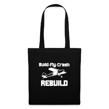 Avion RC pilote - Sac en tissu - noir - Devant