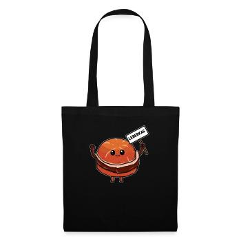 Leberkäs Meat Cheese - Tote Bag - black - Front
