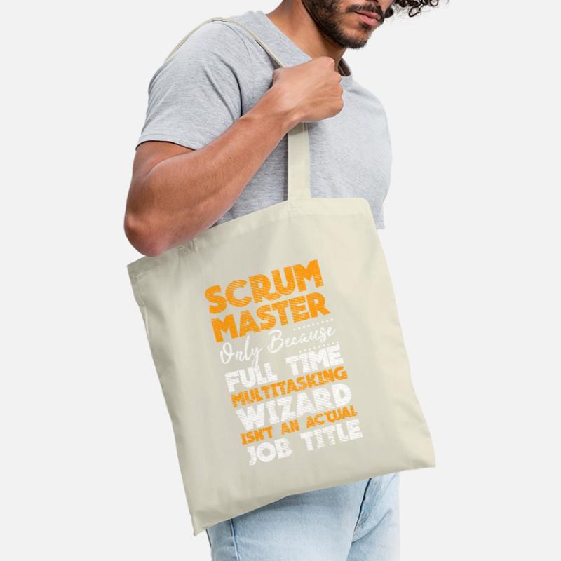 Scrum Master Developer Git Touch Container Docker Tote Bag