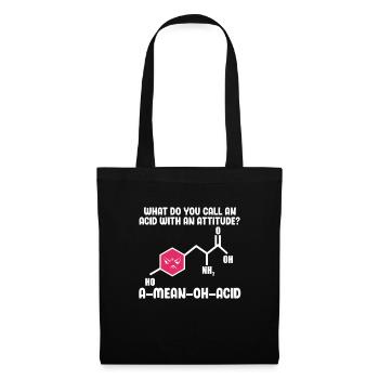 Chemistry science physics science laboratory gift - Tote Bag - black - Front
