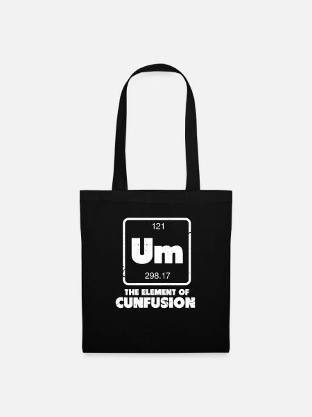 To element - Tote Bag - black