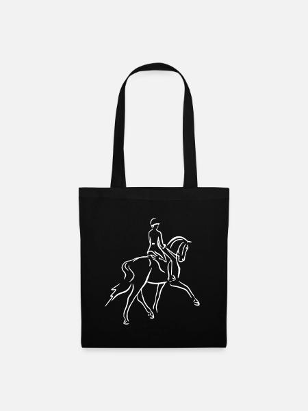 Dressage - Tote Bag - black