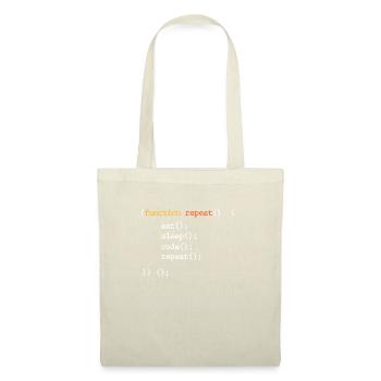 Programmeur Coder Programmer Informatique Geek - Sac en tissu - nature - Devant