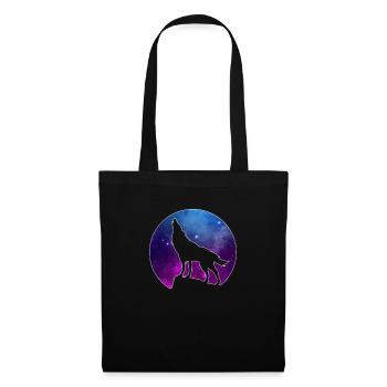 Wolf - Tote Bag - black - Front