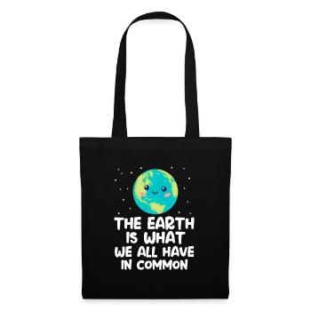 Changement climatique - Sac en tissu - noir - Devant