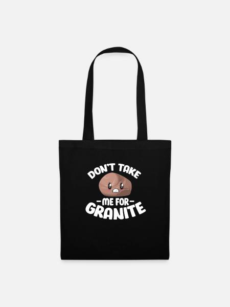 geology - Tote Bag - black