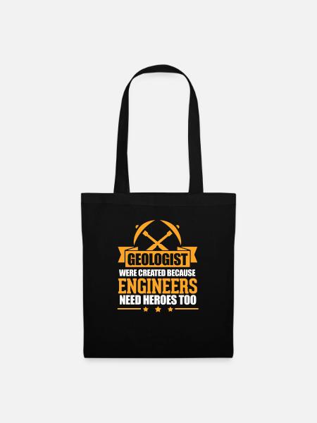 geology - Tote Bag - black
