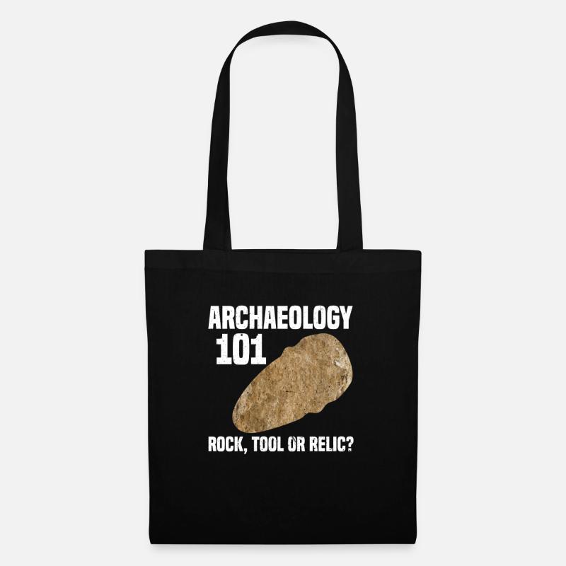 archeology - Tote Bag - black