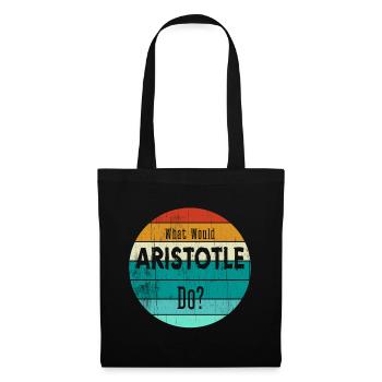what would aristotle do - Tote Bag - black - Front