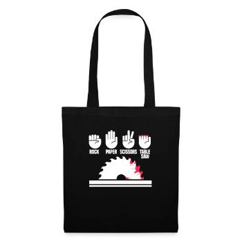 Carpenter carpenter carpenter wood craftsman - Tote Bag - black - Front