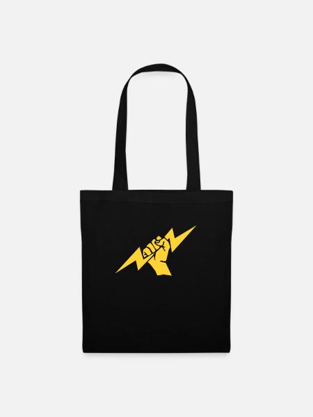 Électricien électricien électricité artisan cadeau - Sac en tissu - noir