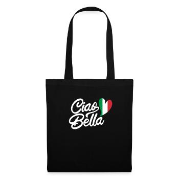 Ciao Bella - Stoffbeutel - Schwarz - Vorne
