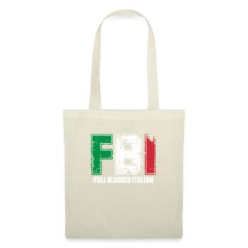 italien - Sac en tissu - nature - Devant