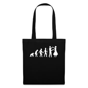 Dance dancing dancer ballet ballerina music - Tote Bag - black - Front