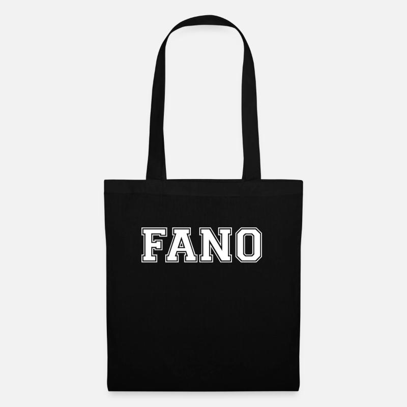 Fano Dänemark Urlaub Insel Reise Geschenk Fanö - Stoffbeutel - Schwarz
