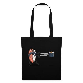 Sushi Fighter - Sac en tissu - noir - Devant
