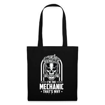 That's Why Aircraft Mechanic Diesel Mechanic Gift - Stoffbeutel - Schwarz - Vorne