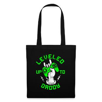 Level Up To Daddy 2020 I'm Going To Be A Dad To Be - Tote Bag - black - Front