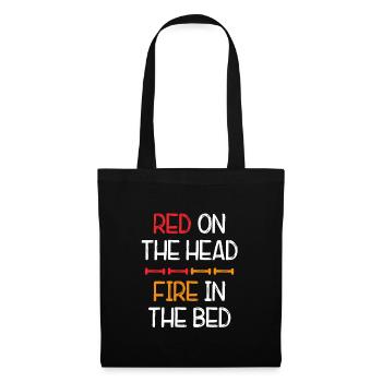 Red On The Head Redhead Red Hair Ginger Redheads - Tote Bag - black - Front