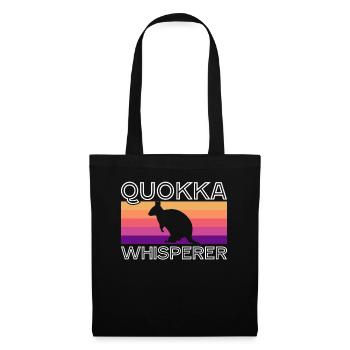 Quokka Quokkas Australia - Tote Bag - black - Front