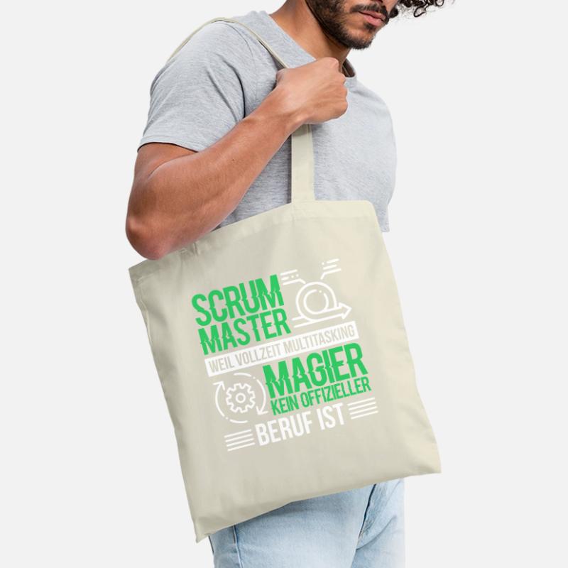 Docker Scrum Master Software Coding Geschenk Stoffbeutel