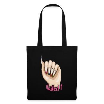 Nailed it - nail designer nail salon - Tote Bag - black - Front