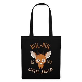 Dik-Dik Is My Spirit Animal Afrika Baby Antelope - Tote Bag - black - Front