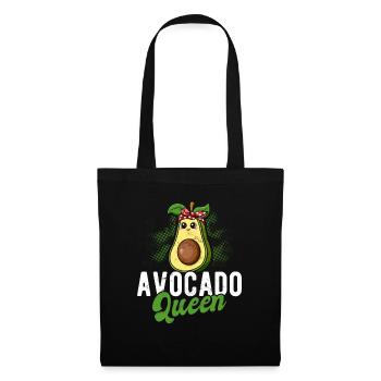 Funny avocado gift idea fitness avocado - Tote Bag - black - Front