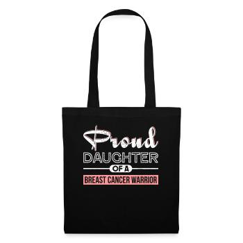 Fight against cancer breast cancer gift - Tote Bag - black - Front