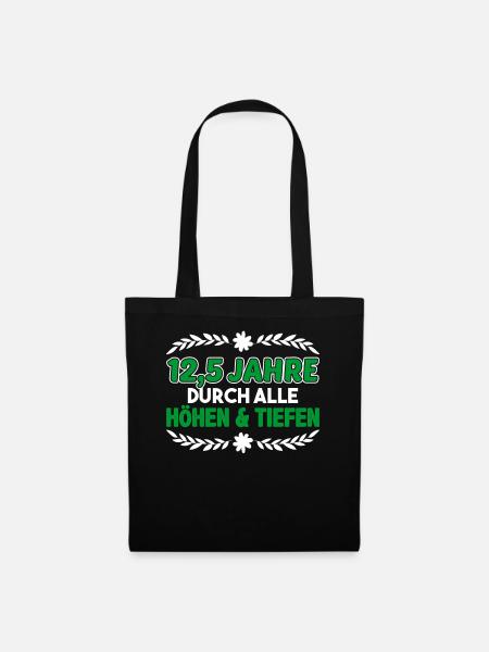 Jahrestag Ehemann Petersilienhochzeit Geschenk - Stoffbeutel - Schwarz