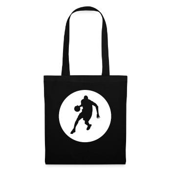 basketball - Sac en tissu - noir - Devant