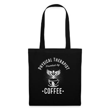 Massage physiothérapie cadeau - Sac en tissu - noir - Devant