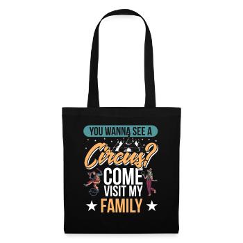 Circus Event Clown Circus Gift - Tote Bag - black - Front