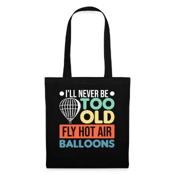 Balloon Balloon Istl'anHot Air Balloon - Tote Bag - black - Front