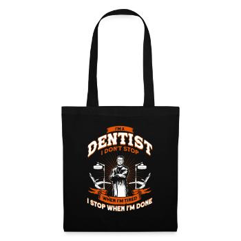 Saying DentistRy Gift - Tote Bag - black - Front