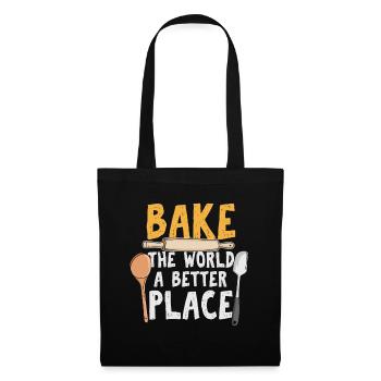 Baking as a passion baker or hobby baker - Tote Bag - black - Front